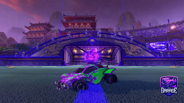 A Rocket League car design from X7-Ha7za
