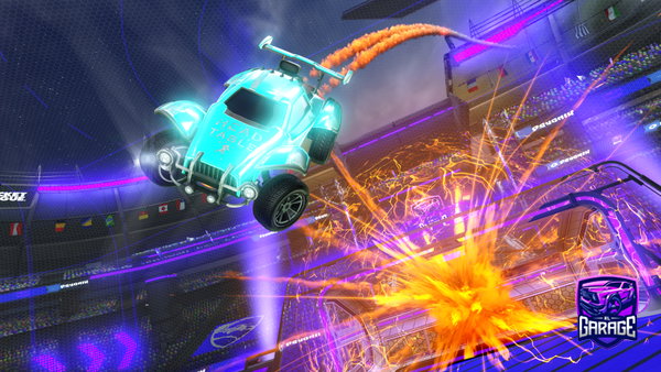 A Rocket League car design from tiatiakola