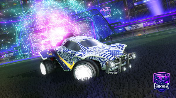 A Rocket League car design from tsordias