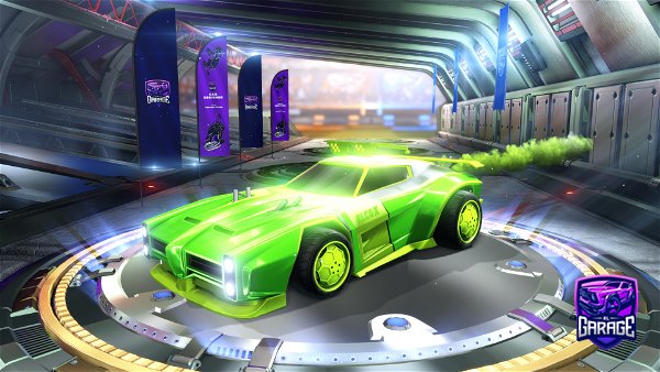 A Rocket League car design from Thermcll