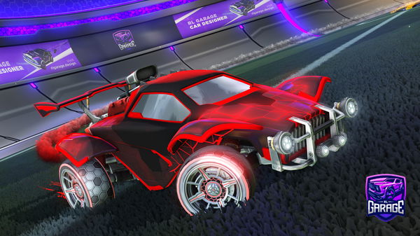 A Rocket League car design from Aftmost