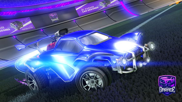 A Rocket League car design from Carlosses