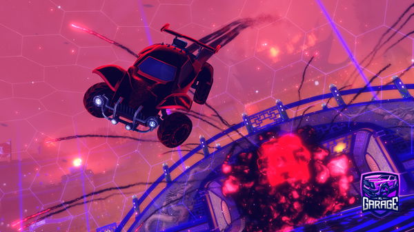 A Rocket League car design from GEORGE7125866
