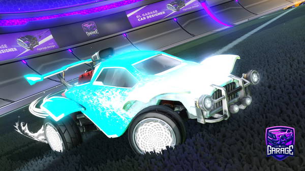 A Rocket League car design from Colby_7