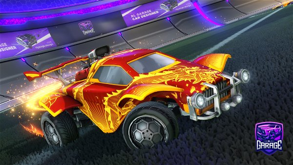 A Rocket League car design from Timmy5012