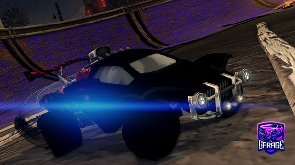 A Rocket League car design from RAMEZV