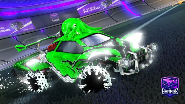 A Rocket League car design from TooManyPelican