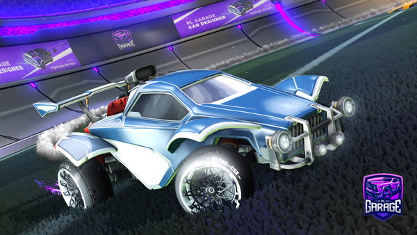 A Rocket League car design from purpletoken