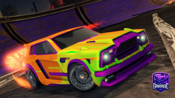 A Rocket League car design from TheCrew2223
