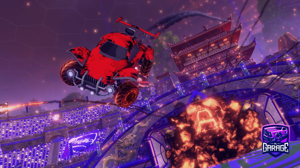 A Rocket League car design from itswu