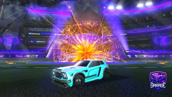 A Rocket League car design from 23k_Sm0ke