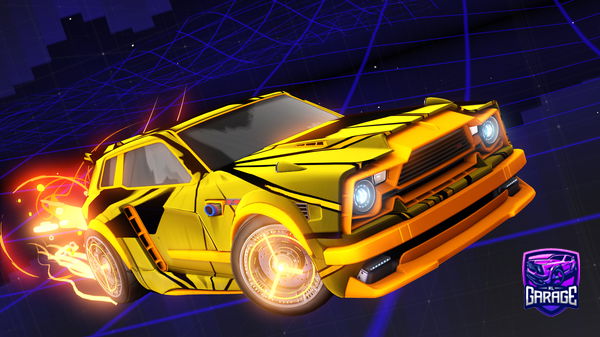 A Rocket League car design from G4R0U000