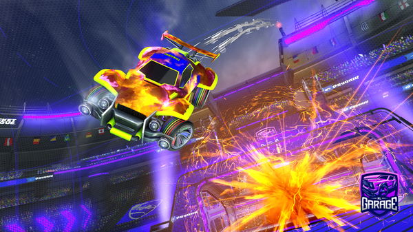 A Rocket League car design from HerpieSlurpie