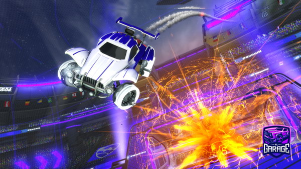 A Rocket League car design from Mx-BuDDy-007