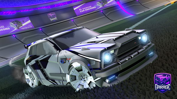 A Rocket League car design from Nubilys