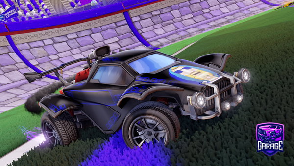 A Rocket League car design from canela13