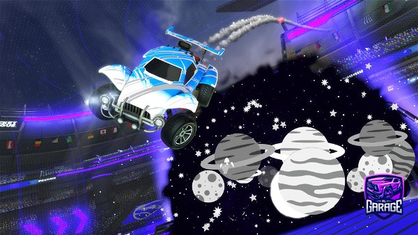 A Rocket League car design from enter_roku_city