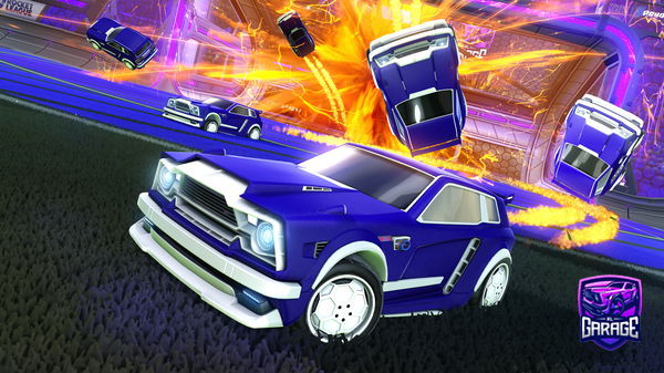 A Rocket League car design from Trex2586