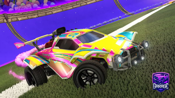A Rocket League car design from Mathis_RL08