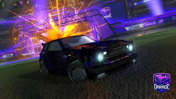 A Rocket League car design from JayKay99