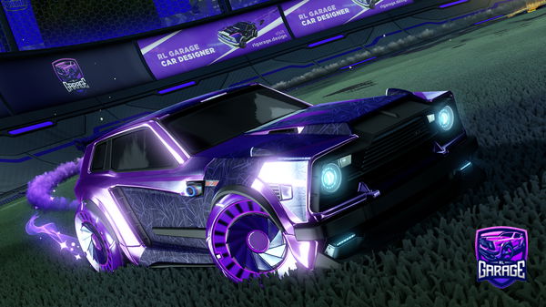 A Rocket League car design from Firomaster