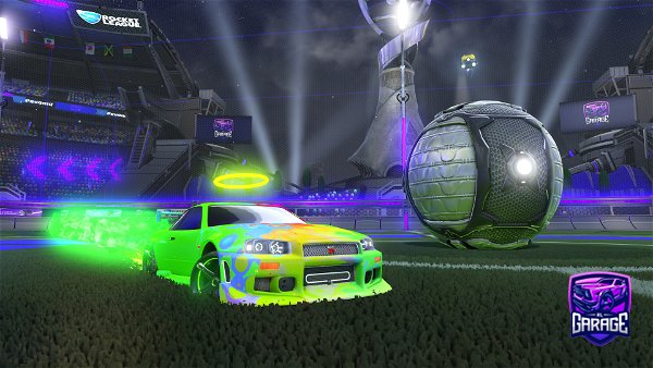 A Rocket League car design from Youngwolf_08