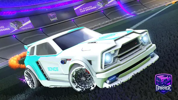 A Rocket League car design from Duckknight28