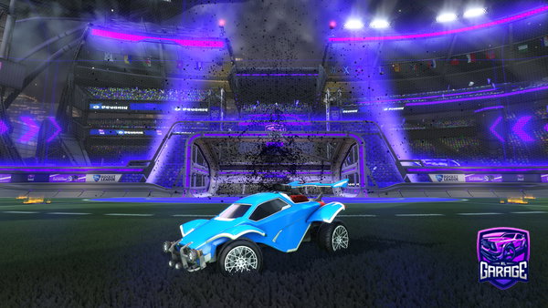 A Rocket League car design from Map1e
