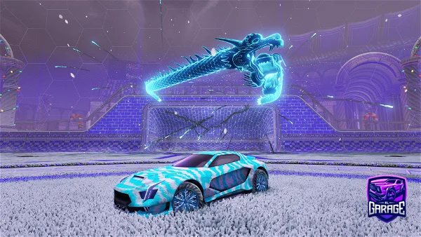 A Rocket League car design from Broozer1x