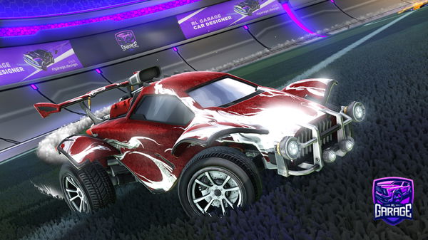 A Rocket League car design from MonacoRL