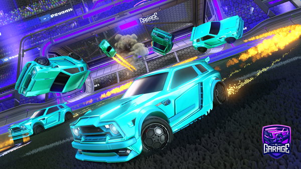 A Rocket League car design from TTVkarmaRL