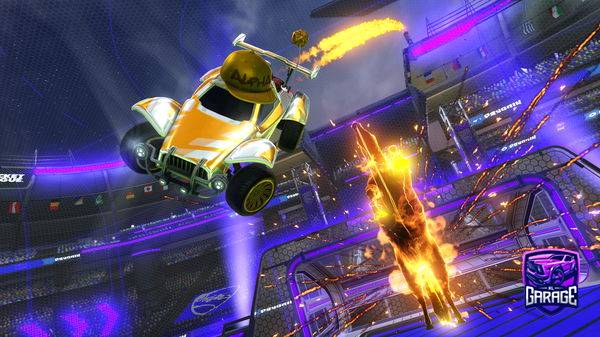 A Rocket League car design from Foxy_bonsay1