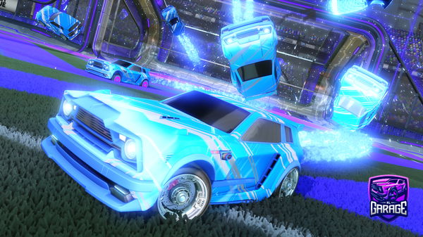 A Rocket League car design from ghoul4