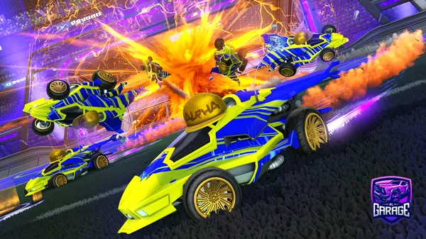 A Rocket League car design from SaturnRocketLeague