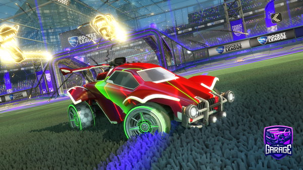 A Rocket League car design from Fan-134