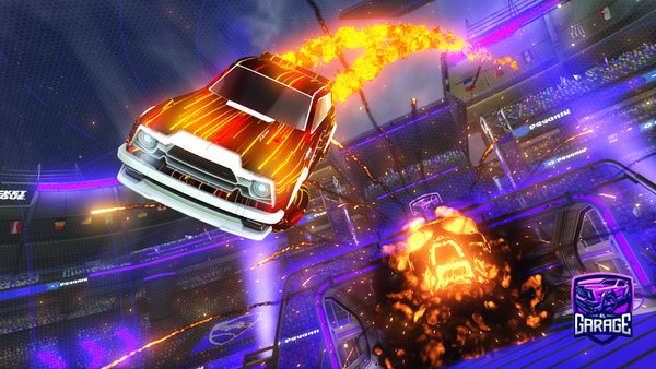 A Rocket League car design from Daniel378X