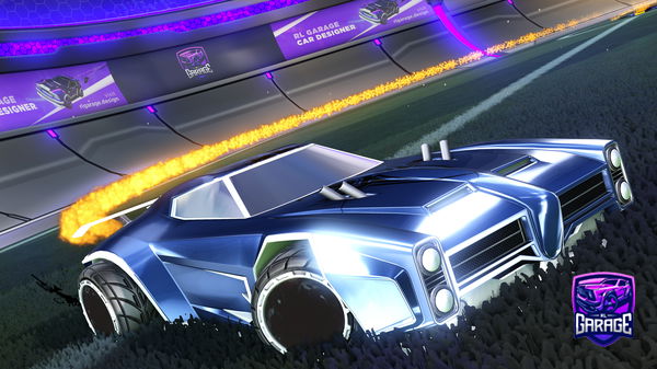 A Rocket League car design from besede