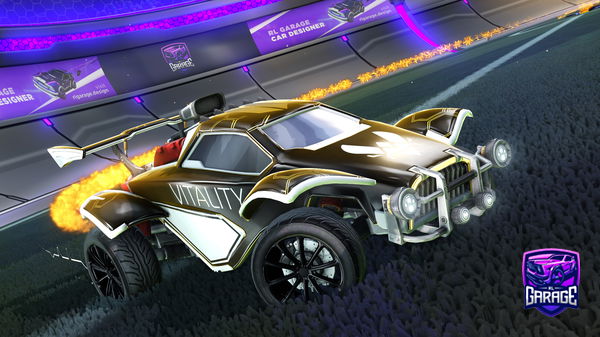 A Rocket League car design from ggNOT