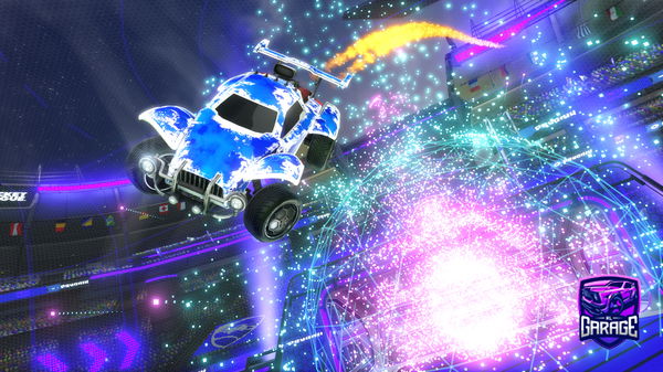 A Rocket League car design from willman10000