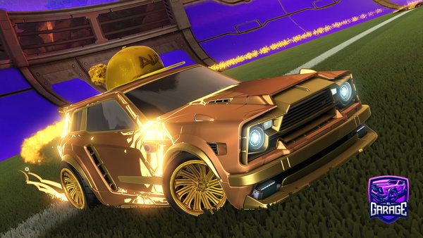 A Rocket League car design from GhxstZenz
