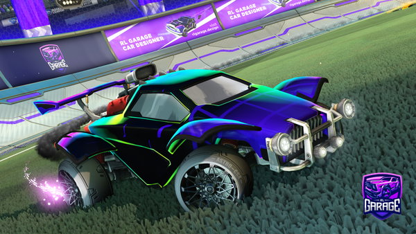 A Rocket League car design from Yacob828
