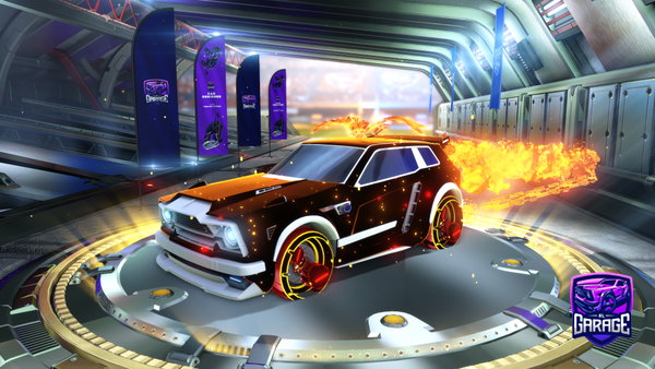 A Rocket League car design from Daniel378X