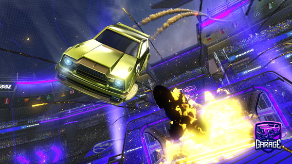 A Rocket League car design from CZE_ScrapyCoco