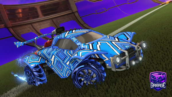 A Rocket League car design from Freedom084