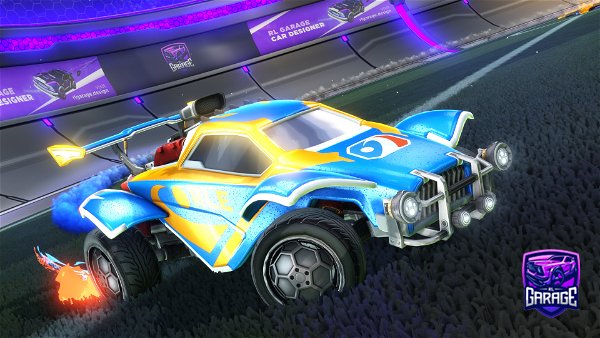 A Rocket League car design from StoneOnlineDE