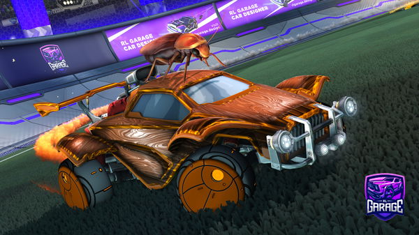 A Rocket League car design from BblazeE