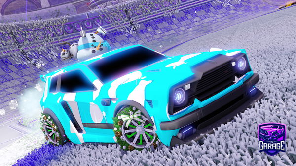 A Rocket League car design from TopBinner