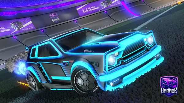A Rocket League car design from ObesitoTrap