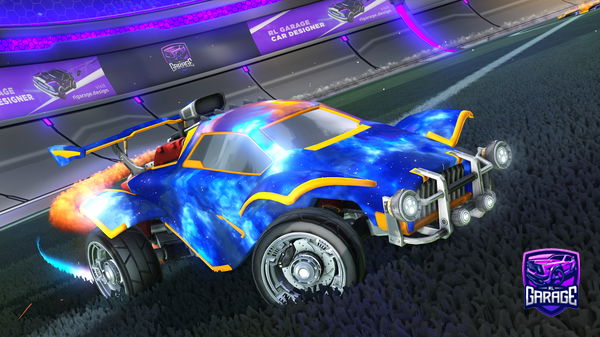 A Rocket League car design from alexanderhegyi