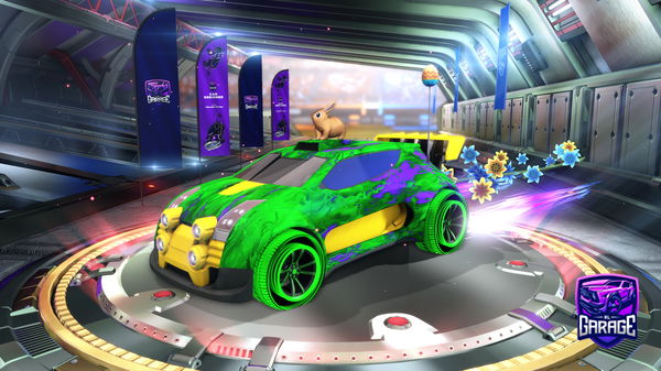 A Rocket League car design from NightJunior72